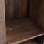 Armoire de rangement pour chaussures en noyer