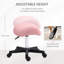 Aryss Adjustable Height Salon Stool Wheels
