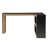 Corner Bar Table with Storage, Multi-functional 3-Tier Pub Table for Home Bar