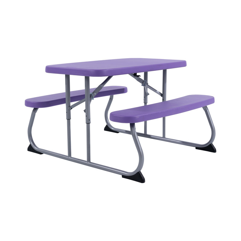 Rectangular Outdoor Folding Picnic Table
