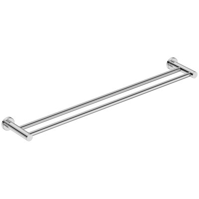 2 Double Wall Mounted Towel Bar