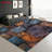 Realistic Stone Tile Pattern Area Rug, Machine Washable Non Slip, Indoor Decor for Living Room Bedroom Hallway Kitchen Balcony Apartment Modern Home Accent-317499163
