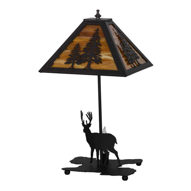 Rustic Lodge Table Lamp