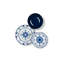 Vietri Piece Porcelain Dinnerware Set - Service for 6