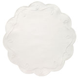 Ribbon Twirl Round Mat P/4