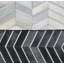 Natural Hide Cowhide Chevron Area Rug-25181455