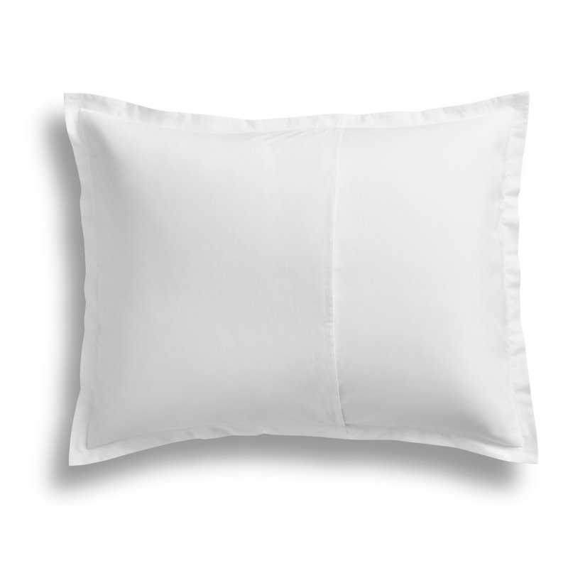 Ensemble de housse de couette Percale, Housse de couette grand + 2 taies décoratives, Blanc