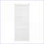 Commodes et amp; Garde-robes | Armoire minimaliste à 3 tiroirs avec rotin Minimalist Tige suspendue | Panneau de particules et panneau de fibres à densité moyenne | Blanc