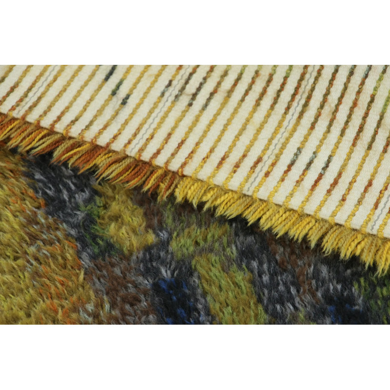 Scandinavian One-of-a-Kind 2'9x4'7 Hand Knotted Area Rug