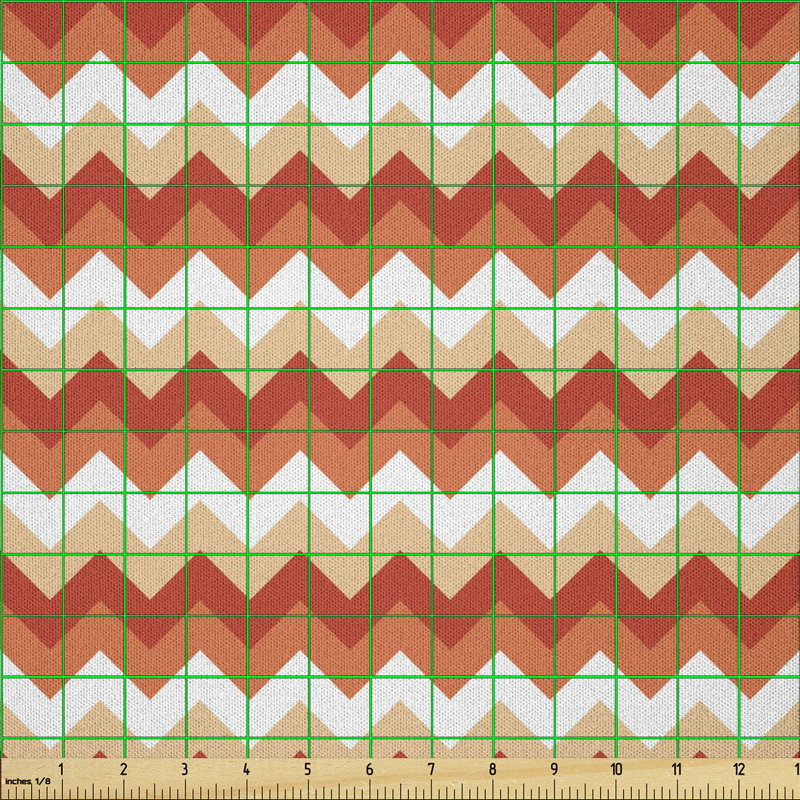 Darraich Arrows Old Fashion Zigzag Multi-Purpose Fabric