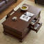 Table basse avec rangement en érable American Style-79449567