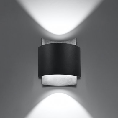 Steel Flush Mounted Sconce