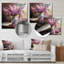 Lilac Blooming Still Life - Toiletries Metal Wall Art-2060880323