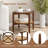 Allec Glass Top End Table Set