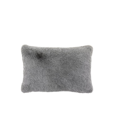 Bernat Gray Square Cushion