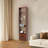 Standing Storage Shelf Freestanding Storage Rack Tall Open Bookshelf With Drawer And 4 Open Shelves For Home Office-1568592954
