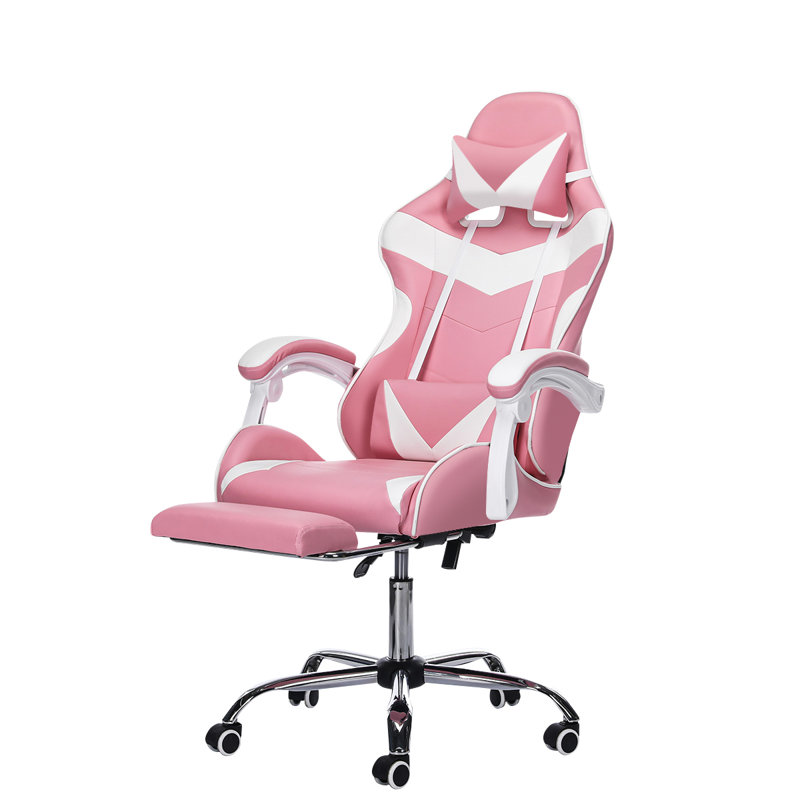 Fauteuil de jeu Isabelita, Argent, Rose
