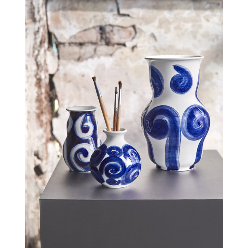 Tulle Earthenware Table Vase