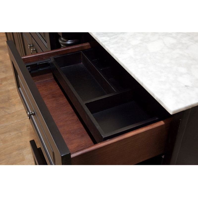 Ensemble de meuble-lavabo double 95 po Ayva