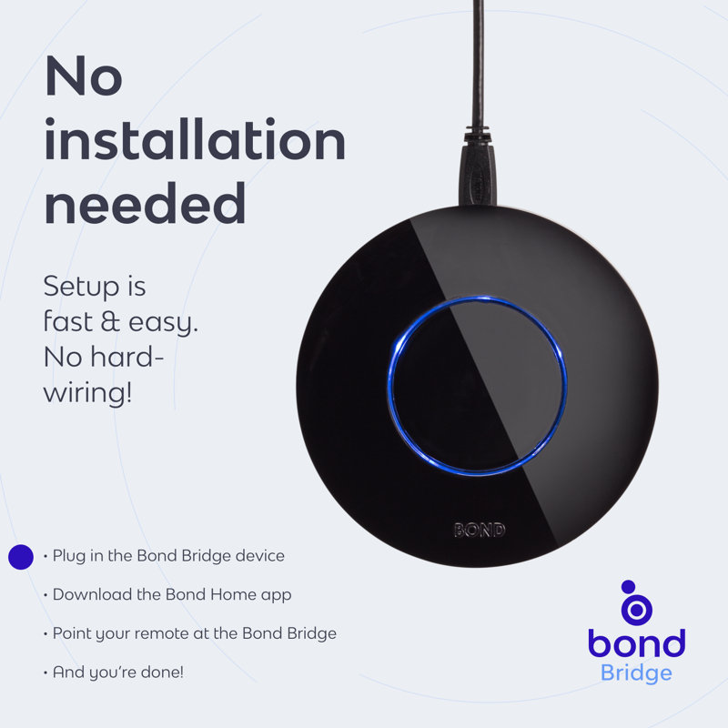 Black Wireless Smart Home Control Module