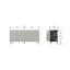 160cm Solid Wood Sideboard