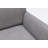 Elegant Corner Sofa with Beech Wood Frame, Light Grey Fabric, 107.5 x 63.8 x 33.9 inches | 100% Polyester, 8 Grey Foam + 5 Feather Cushion | Includes 2 Pillows | Dry-Cleanable | Stylish & Comfortable Design-1555096905-1555096910
