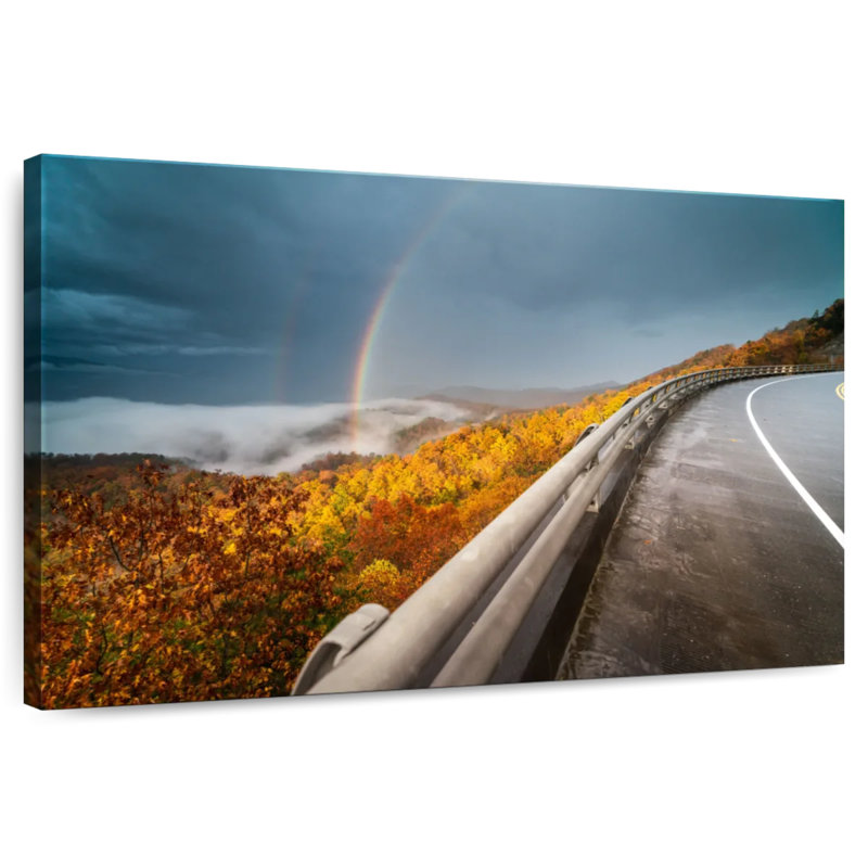 Mehar Rainbow Along Foothills Parkway, 8" H x 12" W