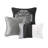 7 Piece Comforter Set Grey King