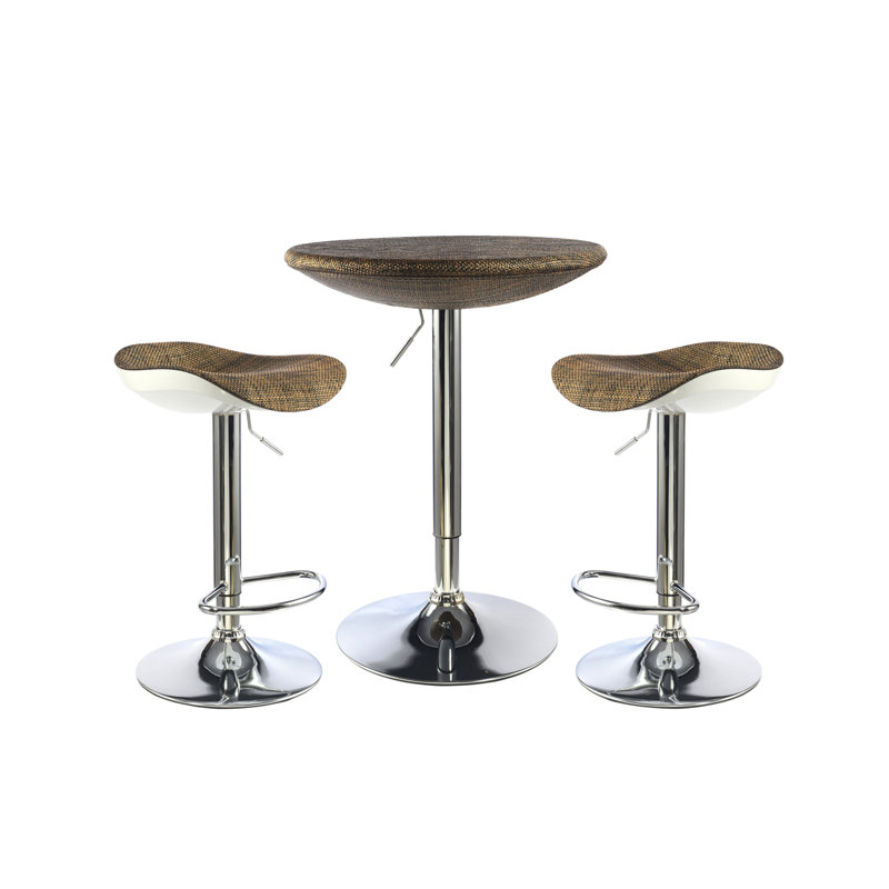 Lucas Round Metal Base Dining Table