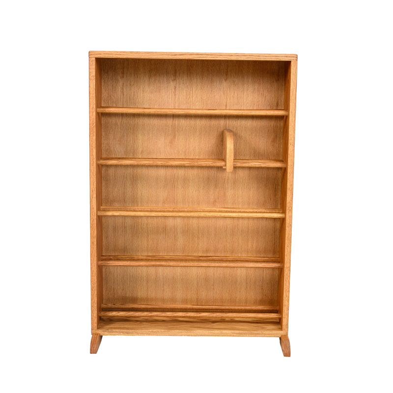 Dowel-Style Wooden CD Rack - 06W Series, Clear, 33.5" H x 24.25" W x 6.5" D