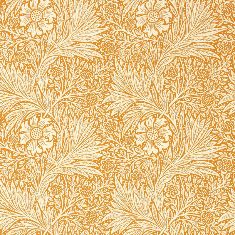 Marigold Wallpaper, Orange