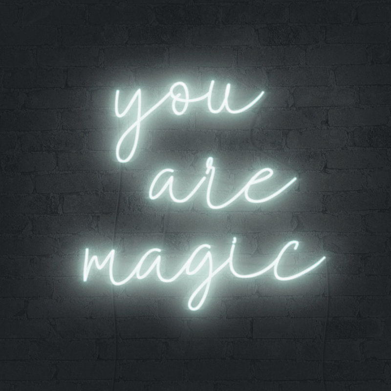 Neon Inspo VI, H 30 po x l 30 po