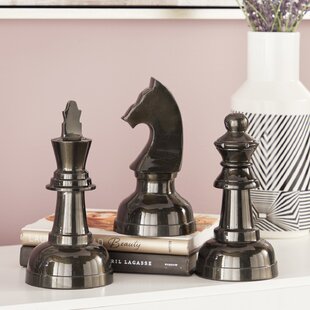 Novica Kingdom Wars Wood Chess Set, Wayfair