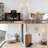 Modern LED Floor Lamp With Remote Control - Adjustable Color Temperature & Stepless Dimmer For Living Room, Bedroom, And Office