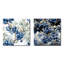 Winter Berry Blueberry Grove I - Fruits Wall Art Prints Set Of 2-721500578-721500577