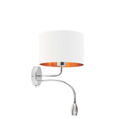 Sulligent 1 - Light LED Silver Armed Sconce