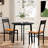 Hileman 2 - Person Four Leg Dining Set