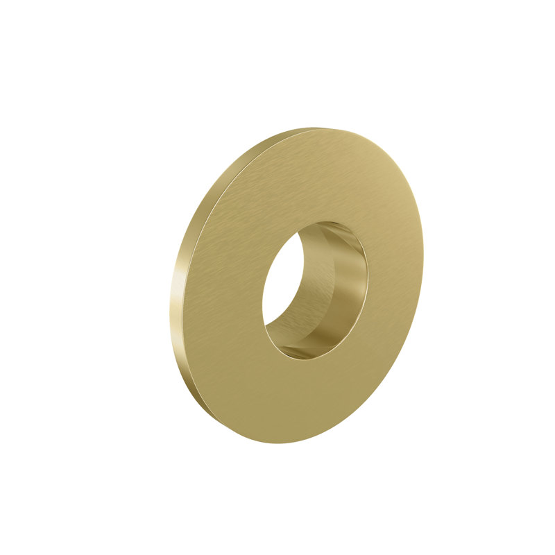 Swiss Madison Grommet, Matte Black, Brushed Gold