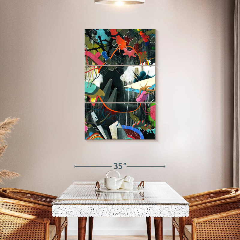 Kelan Anger Management, 45" H x 28" W