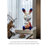 Chrome Red Blue Gradient Bunny Sculpture