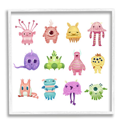 " Fun Varied Monster Creatures " by Ziwei Li