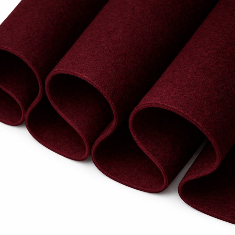 Tissu en feutre LA | 72 po de largeur et 1,6 mm d'épaisseur | Tissu en feutre doux non rigide | 5 verges, Rose