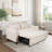 54'' Pull Out Sofa Bed,3 in 1 Sleeper Sofa Couch with Pullout Bed, Convertible Futon Loveseat with Side Pockets and Lumbar Pillows for Living Room, Apartment-278610254