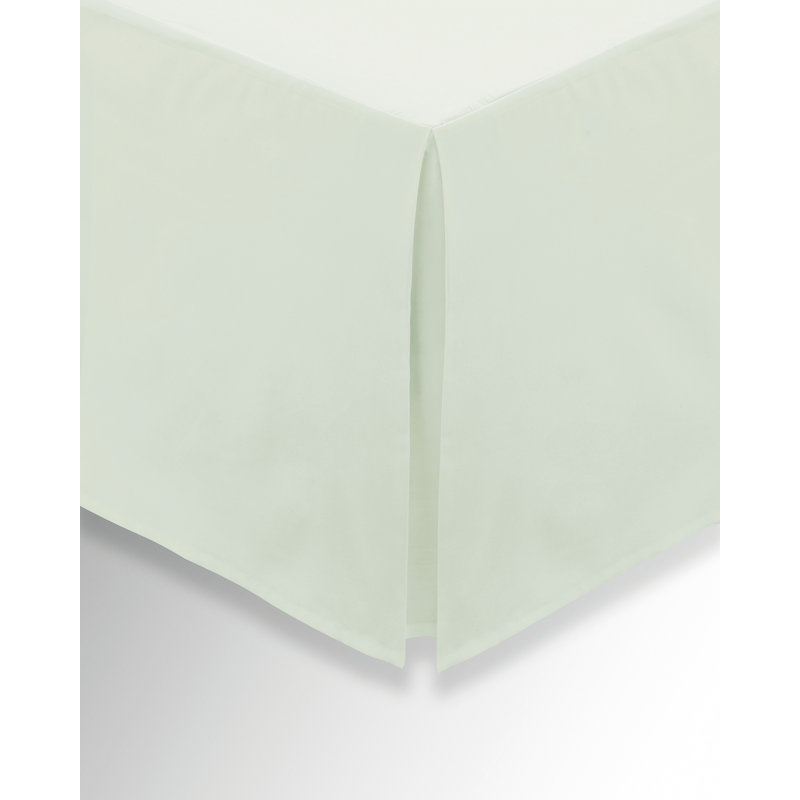 180 Thread Count Bed Valance, Soft Green, Double (4'6)
