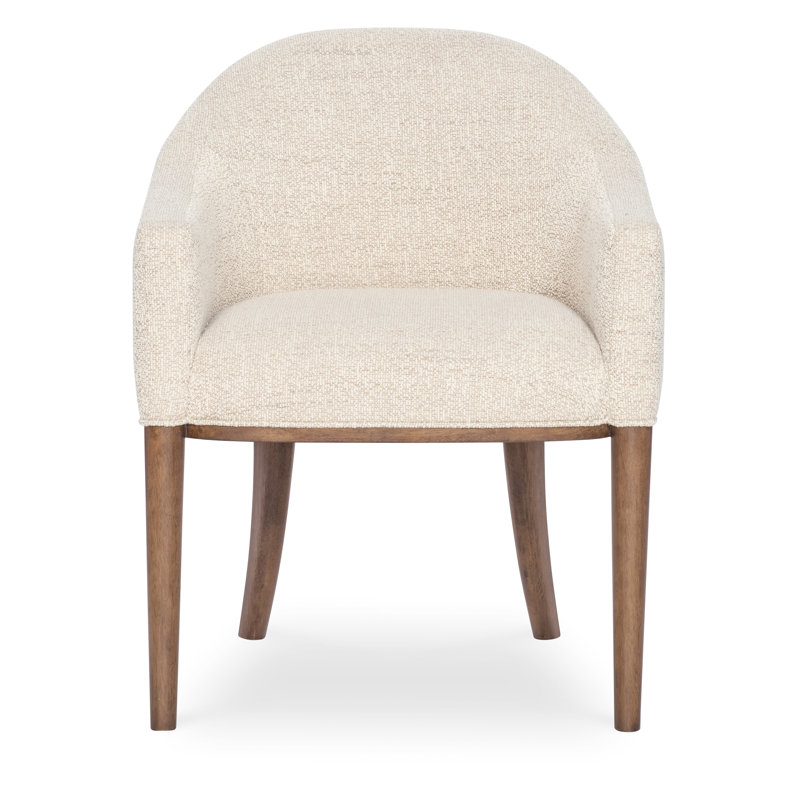 Chaise avec accoudoirs rembourrée Eleana