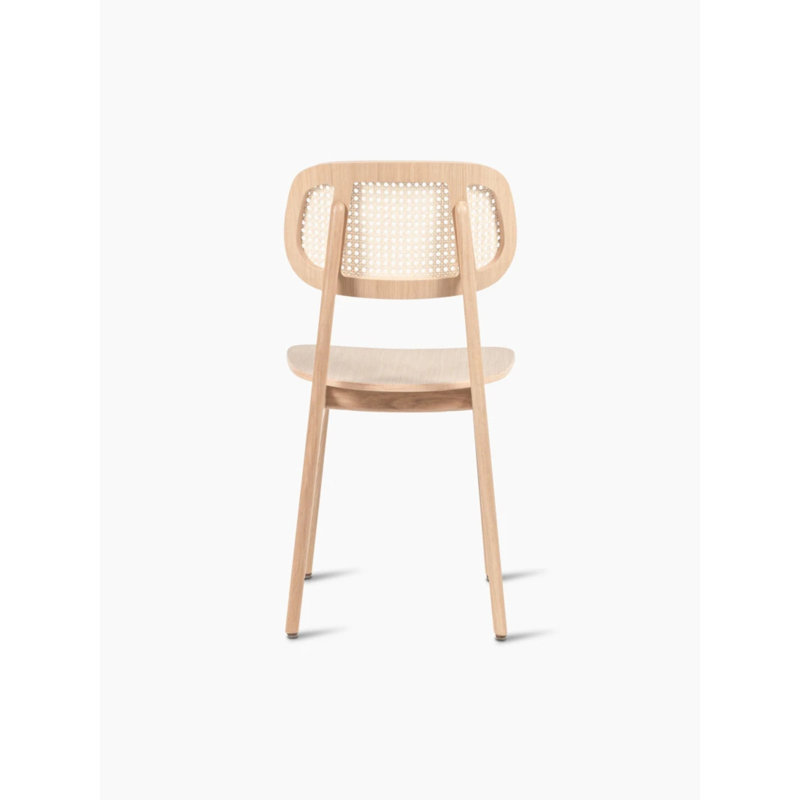 Titus Outdoor Dining Side Chair, Natural