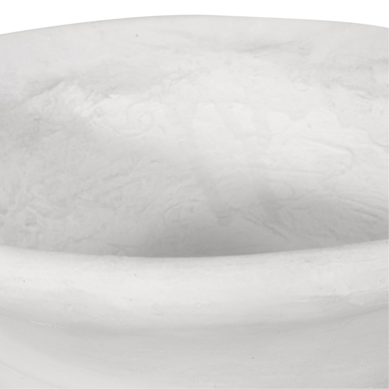 Mgo Garden Urn Planter, Antique White