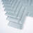11"X 12.6" Herringbone Polished Glass Mosaic Tile-61266926