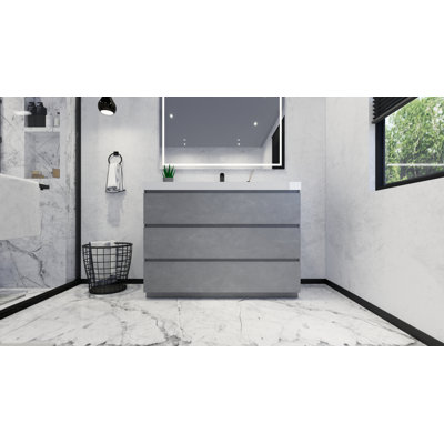 Ensemble de meuble-lavabo simple 47 po Korrina