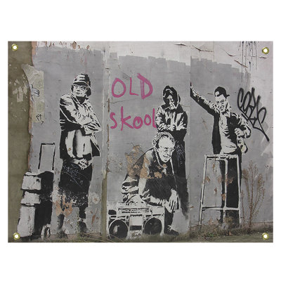 Tapisserie en polyester old skool